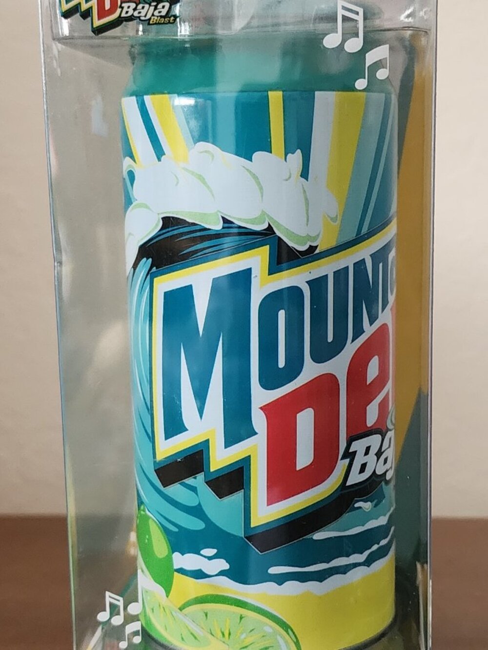 Mountain Dew Baja Blast Portable Wireless Bluetooth Speaker Cylinder